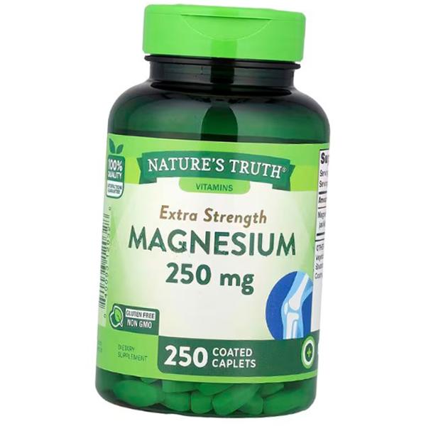 

Magnesium Oxide, Magnesium Extra Strength 250, Nature s Truth 250 caplets (36509019) 250caplets