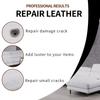 Car Leather Repair Kit Auto Leather Seat Sofa Chair Vinyl and Leather Repair Black White Filler Cream Complementary Refurbishing