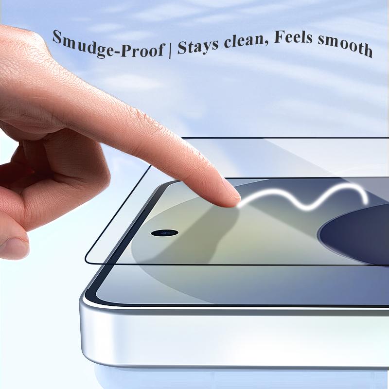 LeReach CF For Samsung Galaxy S26 Ultra S26 Plus 5G 2pcs Tempered Glass Film Dust-Free Seal Invisible Fit Screen Protector
