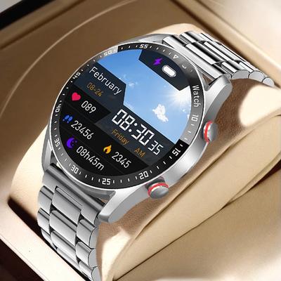 ECG+PPG Bluetooth Call Smart Watch Men Laser Health Blood Pressure Fitnes Sports Watches Man Sports Waterproof Smartwatch+Box