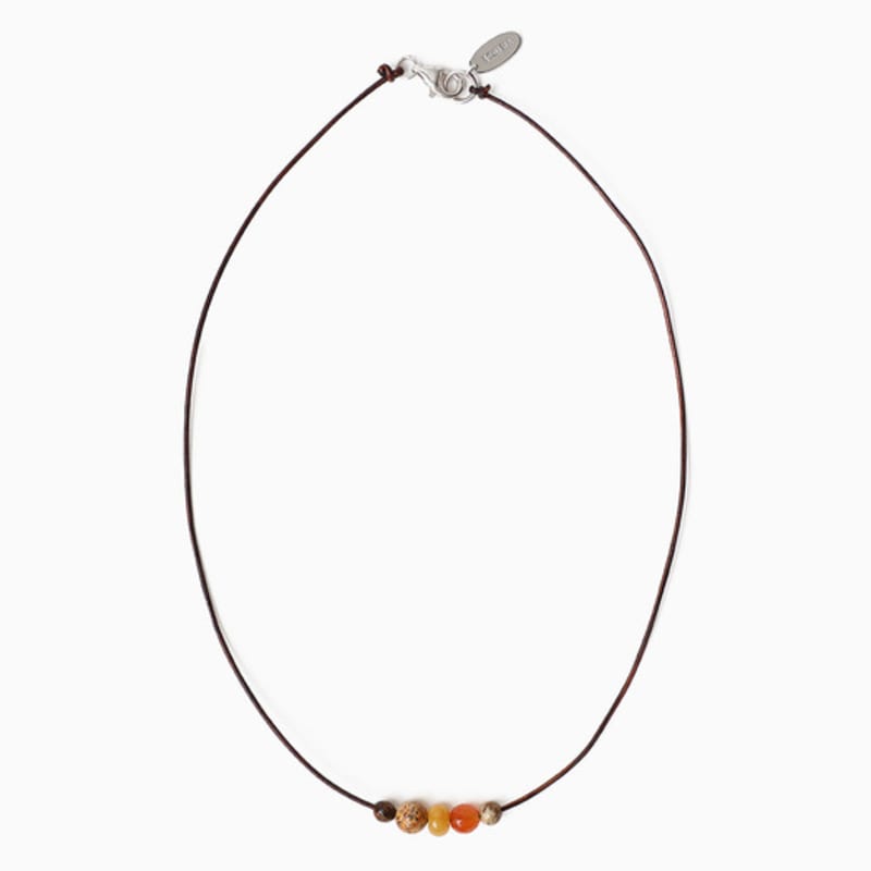 HolidayVisitor Sommer Kiesel Halskette