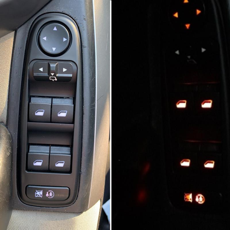 

For Peugeot Regulator Citroen C4 4 Picasso 2008-2013 Electric Master Control Power Lifter Window Switch