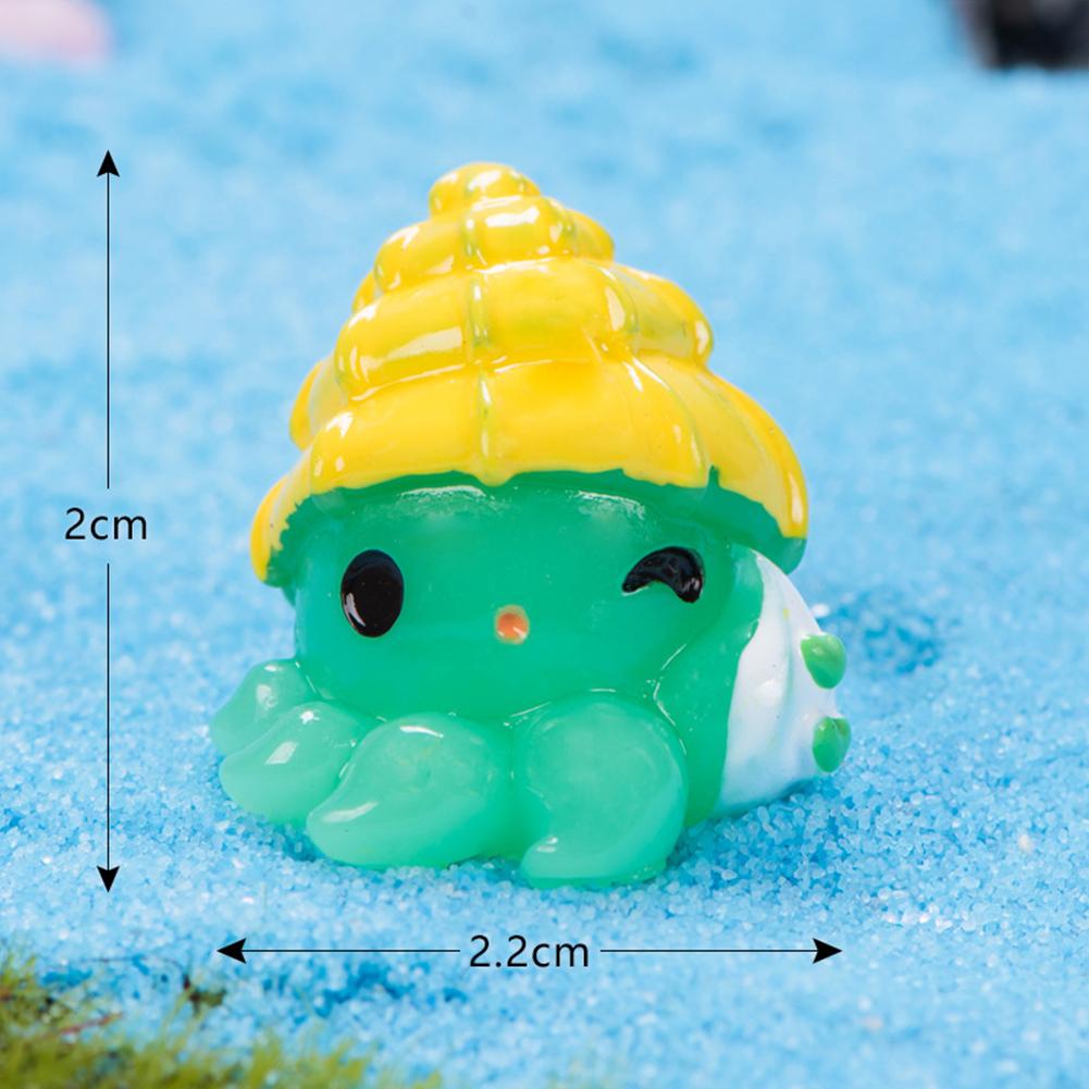 Resin Marine Animal Figure Cartoon Sea Animal Ornaments For Landscape Decoration