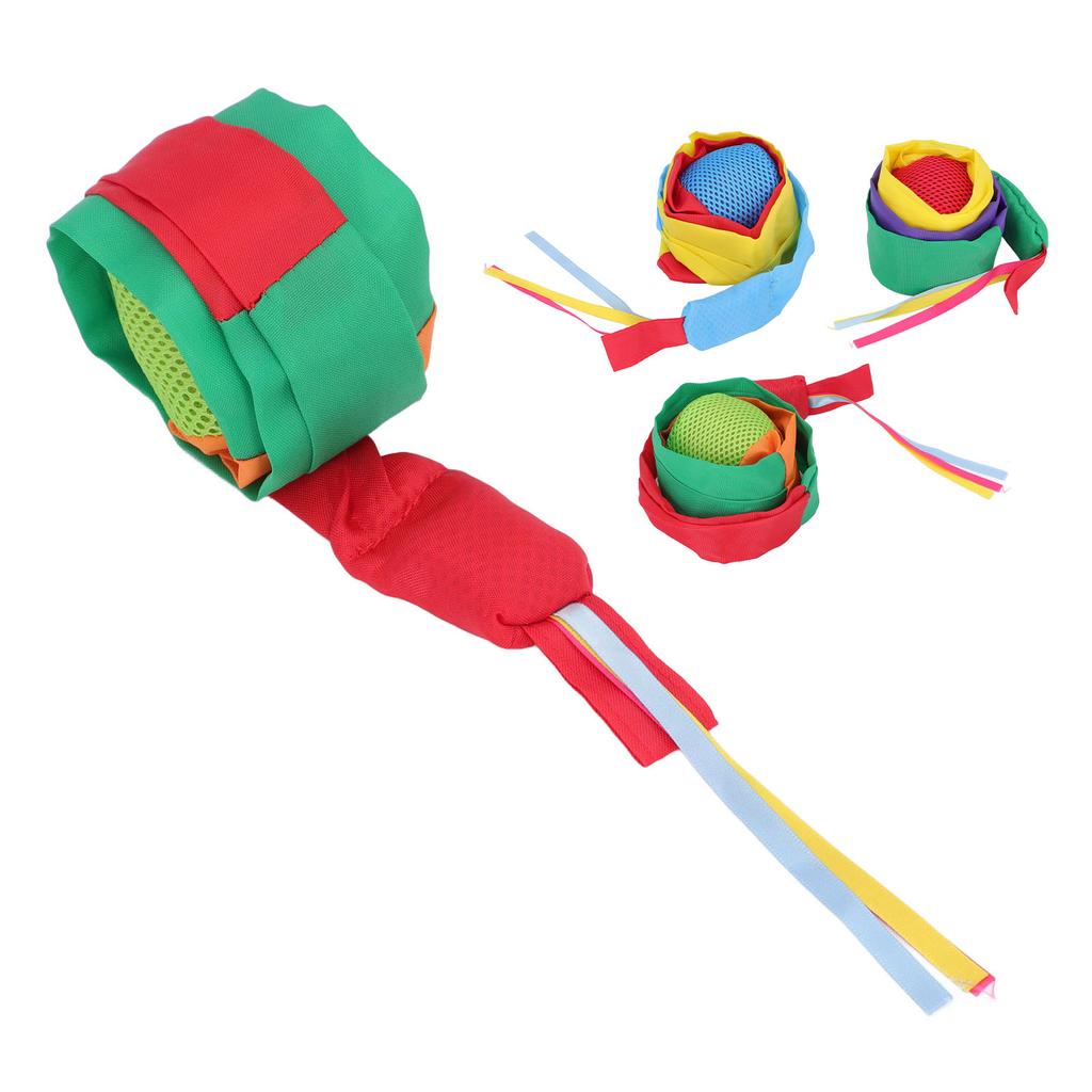 Catch Tail Ball Educational Safe Eye Catching Throw Ball with Tail for Sensory Training