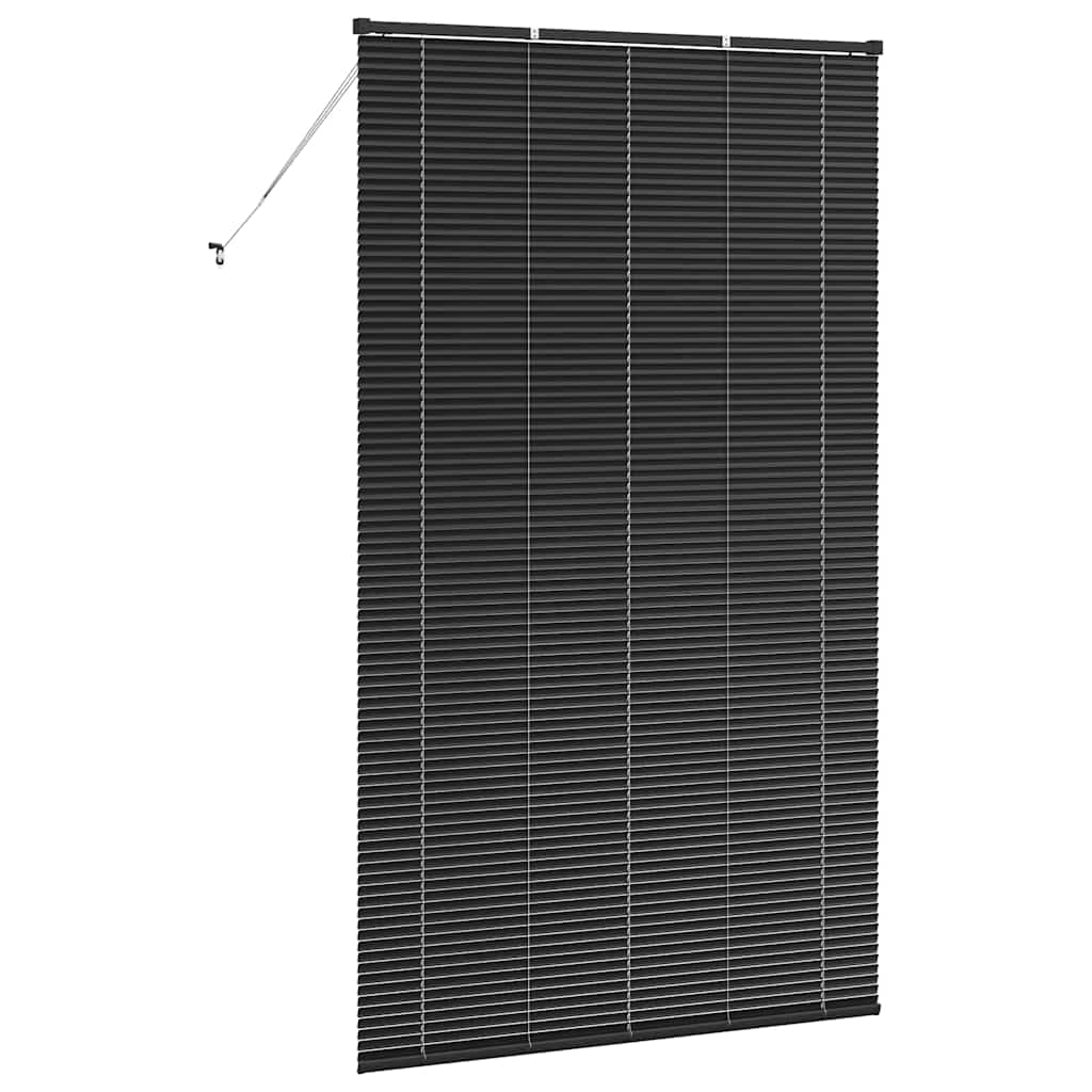 Black Venetian Blinds 220 x 135 cm Aluminium