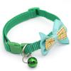 1PC Cute Dog Collar Bow Adjustable Bow Tie Beautiful Collar With Bell For Cats Rabbits And Puppies Pet Supplies Dog Accessories