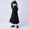 Formemory Halloween Costume Complete Includes and Magic Wand and Lights Unisex Cosplay Magic Wand Size Set, 4-Piece Set, Green, Robe, Necktie, Scarf,