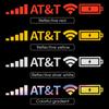 Wifi Sign Reflective Car Stickers Windshield Glass Decal Auto Body Colorful Creative Phone Signal Sticker Styling Description