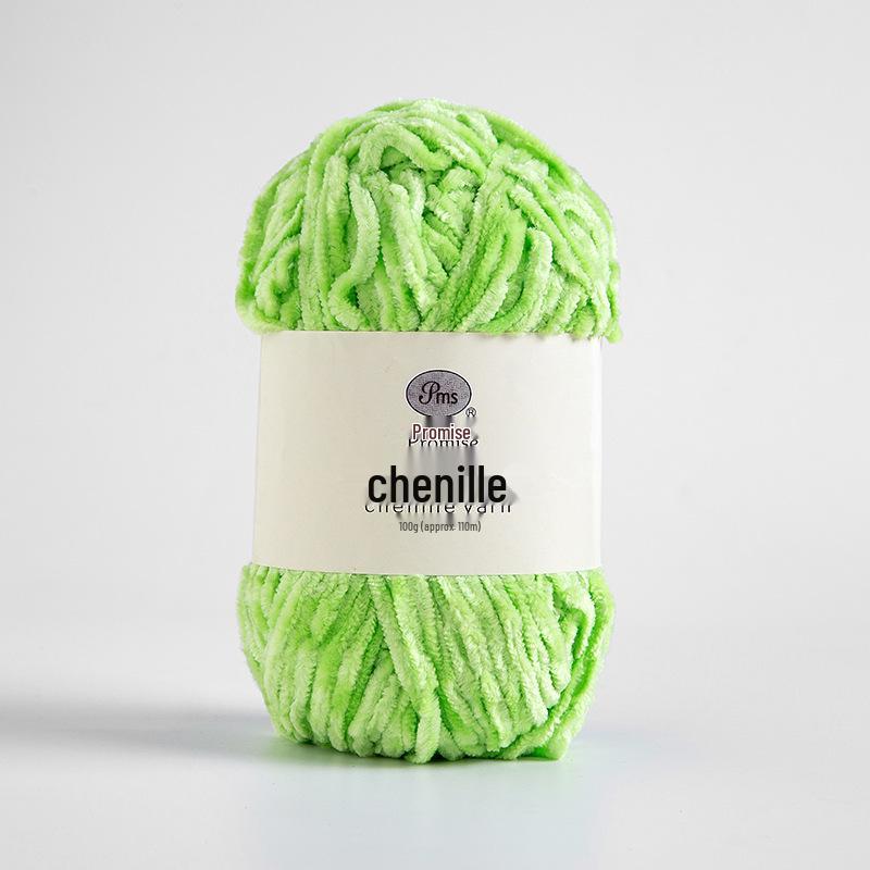 Chenille Golden Velvet Yarn for DIY Scarf, Teddy Bear, Snowdrop Crochet, Slippers