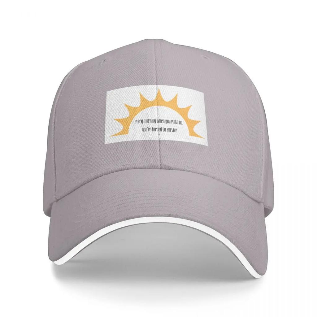 MBMBaM Forced to Survive Quote Baseball Cap New Hat Military Tactical Cap black Men Golf Wear Women's