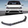 Front Bumper Lip Spoiler 3 Sections Bumper Lip Chin Splitter Diffuser Protector Body Kit Replacement for 6C 2015-2018