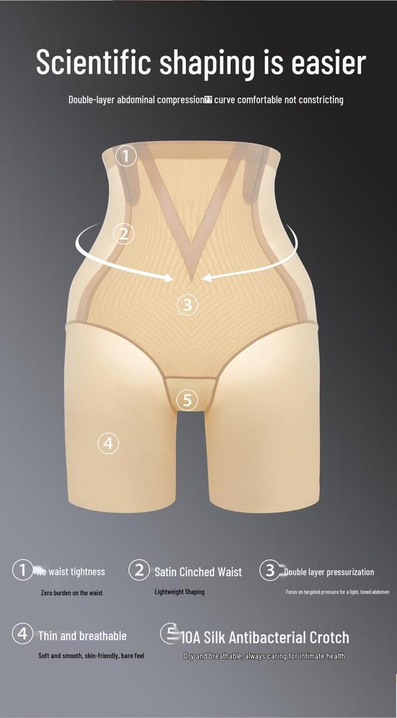 High-Waisted Seamless Tummy Control & Butt Lifting Shapewear for Women