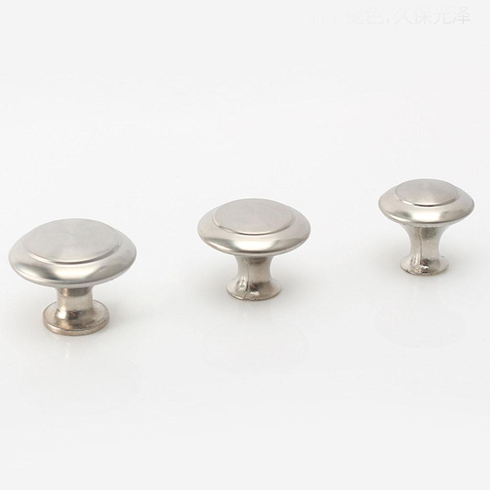 Set mit 12 Edelstahl-Schrankgriffen Türknäufen für Schrank Schublade Küche mit Schrauben zur einfachen Montage