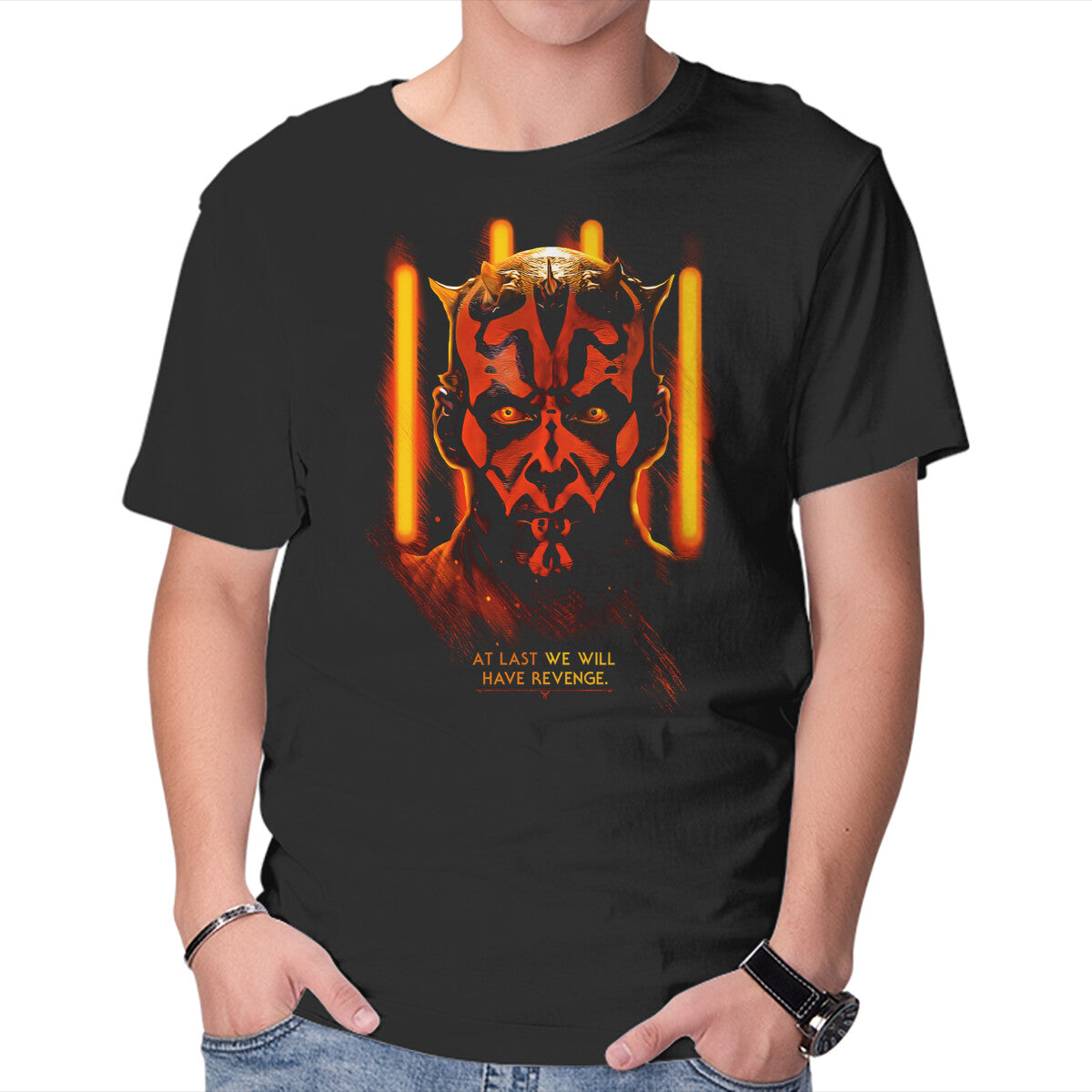 Unisex Crew Neck T-Shirt We Will Have Revenge Graphic Short Sleeve Casual Tee XXXXL