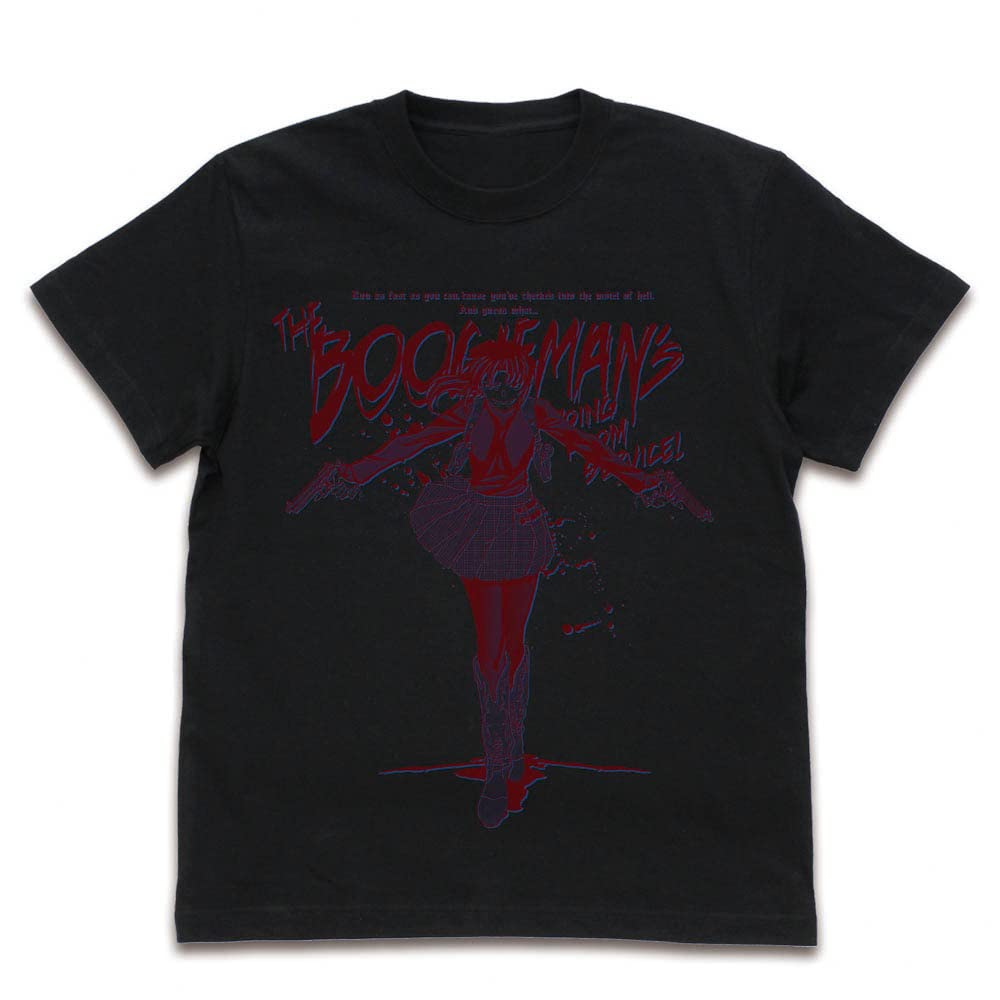 

Cospa Black Lagoon be eaten by the boogeyman BLACK XL size I ll T-shirt