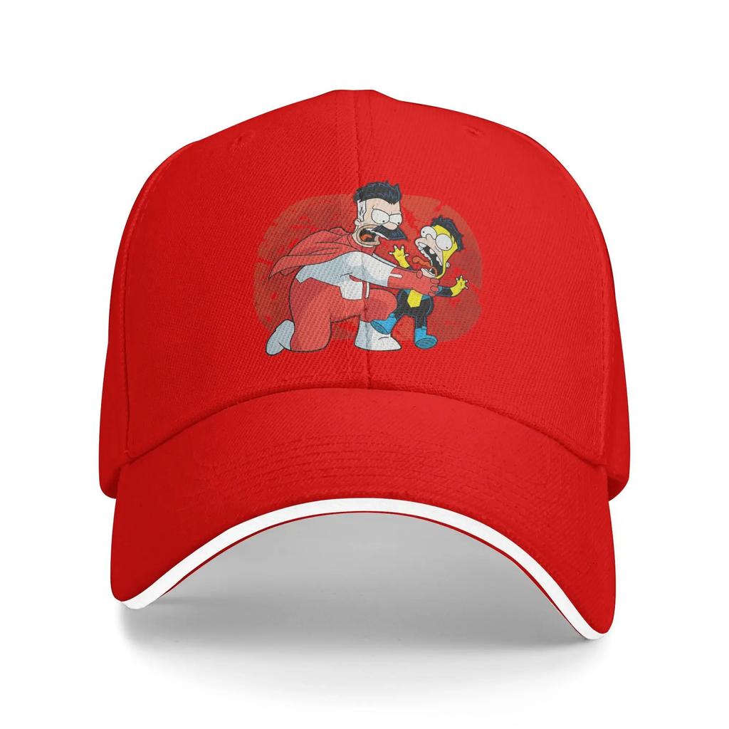 Unbesiegbar Omni Unisex Cartoon Lässige Baseballkappe Sommer Truckerhut Sonnenschutz Outdoor Fitnessstudio Hip Hop Hüte Unisex Stilvolle Baseballkappen