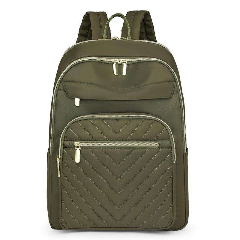Commuter backpack new women's lightweight large-capacity backpack going out high-value short-distance travel bag
