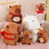 Capybara Bread Stuffed  Animal Plush Toy With Pp Cotton Filling For Kids Decor