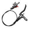 Zestaw hydraulicznych hamulców tarczowych TANKE MTB z tarczami 160mm Zacisk olejowy do roweru górskiego Uchwyt Rower Podwójny tłok hamulec olejowy