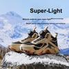 Anta Kids Trendy Fashion Fleece Warm Wear-Resistant Non-Slip Mid-Top Outdoor Shoes Kids Shoes Black Light-Brown Castle-Gray A12446916-3