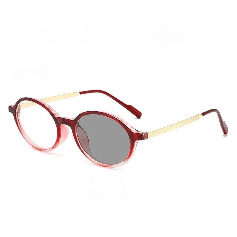 

New Fashionable Photochromic Anti-Blue Light Myopia Glasses Unisex Outdoor Color-Changing UV Protection Eyewear 0 To -4.0 0