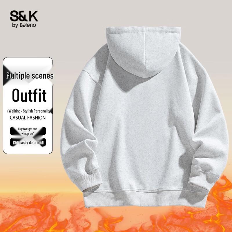 Baleno S&K Series Unisex Heavyweight Hooded Cardigan