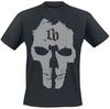 Böhse Onkelz 2015 Logo T-shirt Soft Cotton Unisex Tee Black Background Print Daily Casual Rock T-shirt