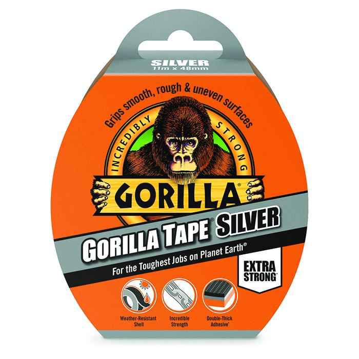 Gorilla Tape Silver 48mm X 11m