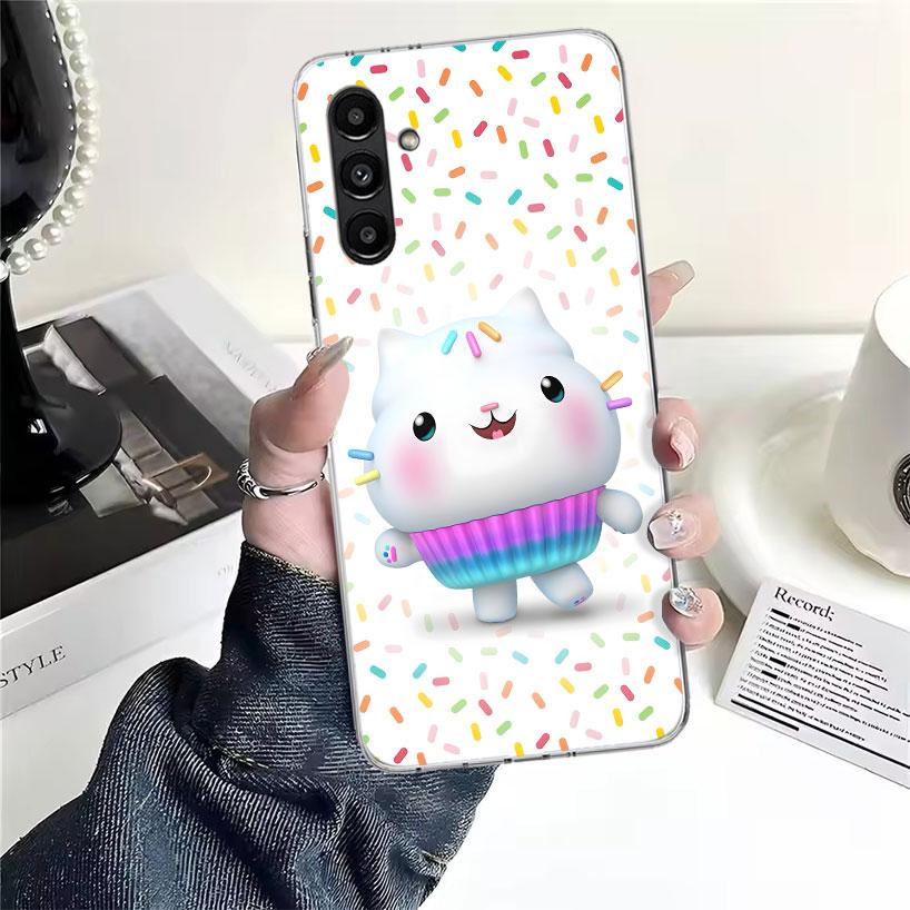 Cartoon Gabbys Dollhouse Phone Case For Samsung Galaxy A13 A14 A15 A16 A17 A53 A54 A55 A56 A57 A33 A34 A35 A36 A37 A23 A24 A25 A