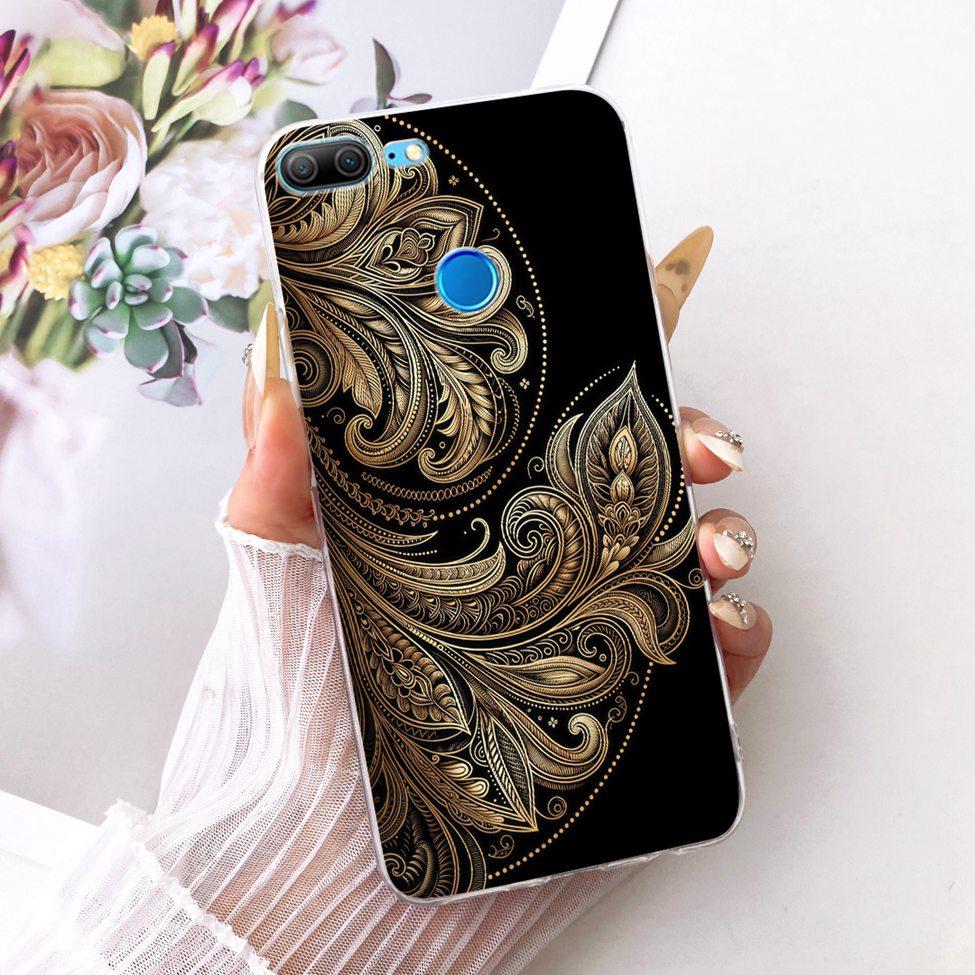 Transparent For Honor 9Lite LLD-L11 LLD-L21 Casing For Honor 9 Lite Case Cover Luxury Fashion Butterfly Funny Cute Painted