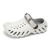 Scarpe da Ciabatta Estive da Uomo con Fondo Spesso, Traspiranti, Punta Morbida, Scarpe da Casa Antiscivolo Resistenti all'Usura, Tacco Piatto in Eva, Soletta Ammortizzata
