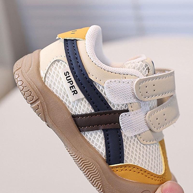 Infant Toddler Shoes Autumn New Casual Running Shoes Boys and Girls Toddler Net Shoes 0-1-2 Years Old