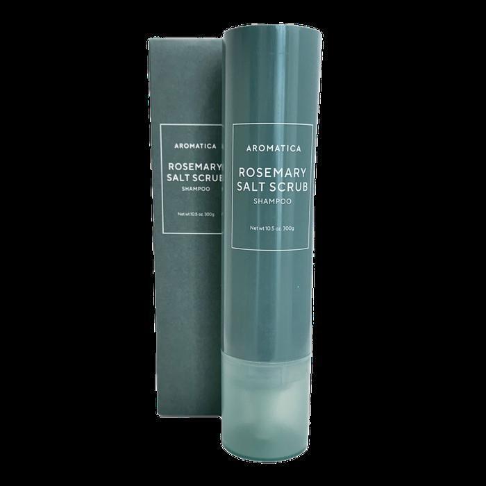 AROMATICA Rosemary Salt Scrub Shampoo 300g Vegan Scalp Care (19296969A)