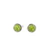 925 Sterling Silver Peridot Drahokam Ručně vyráběné Šperky Manžetové knoflíčky 0,51" Pro muže CL-3-1