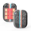 JYS-NS2311 For Nintendo Switch 2 Joy-Con Controller Clear Protection Case Magnetic PC Shell with Game Card Storage Function