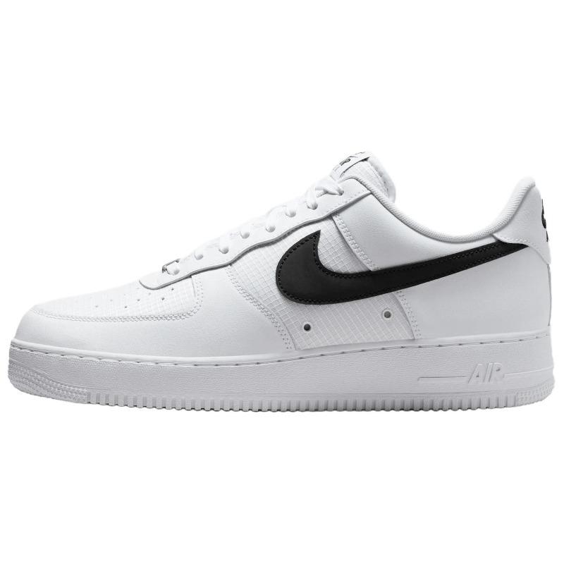 Nike Air Force 1 Tech Unisex Low Top Skate Shoes White Black IR0952-100