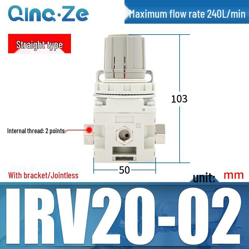 IRV Vacuum C06: Negative Pressure C08 Valve, LC10 Regulating Valve, 20 Limit Valve, BG Pressure Stabilizer