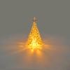 Kristall-Weihnachtsbaumbeleuchtung, warmfarbig, batteriebetrieben, Nachtlicht, Sternenhimmel, Schlafzimmer, Tischdekoration, Kerzenlicht, Geschenk