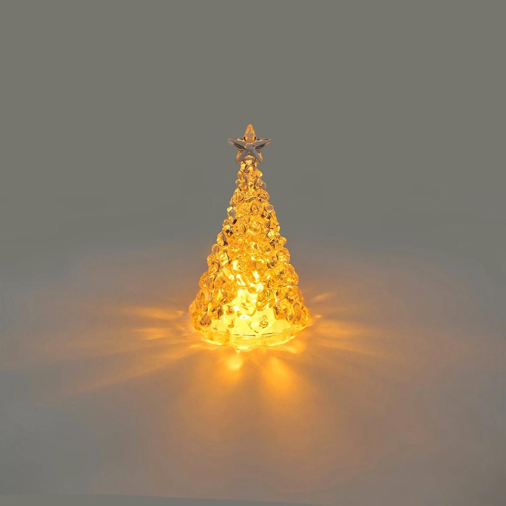 Kristall-Weihnachtsbaumbeleuchtung, warmfarbig, batteriebetrieben, Nachtlicht, Sternenhimmel, Schlafzimmer, Tischdekoration, Kerzenlicht, Geschenk