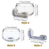 Large Capacity Magnetic Bird Feeding Bowl Bite Resistant Parrot Food Cup  for Parrots