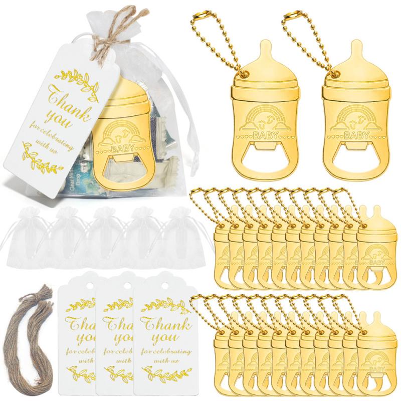 

20 шт./30 шт., детская открывалка для бутылочек, милый детский душ, открывалка для бутылок в форме, брелок, подарки для возврата