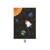 Rocket Poster Baby Nursery Decor Adventure Space Astronaut Minimalist Wall Art Print Canvas Painting for Living Room Home Decor