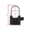 Alarm Lock Anti Theft Alarm Lock Black Anti Theft Security Padlock Waterproof Siren Alarm Lock For Motorcycle Door Windo