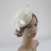 Fishnet Veil Felt Fascinator Hat Elegant Pillbox Hats New Wedding Veil Hat  Wedding Party