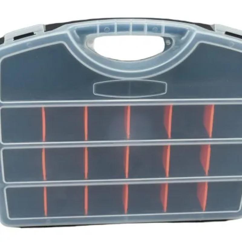 Cutie Plastic pentru Piese de Scule Depozitare Cutie Șurub Clasificare Scule Accesorii Burghiu Electronic Cutie cu Grilă Îngroșată