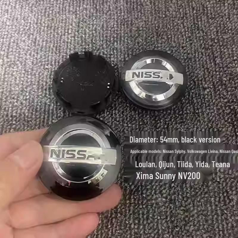 Καλύμματα Τροχών Nissan Patrol Y62 Μαύρο & Ασημί, 18"–20" με Αυθεντικό Κεντρικό Λογότυπο.