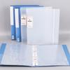 New Office Materials Storage Folder Loose Leaf Transparent Data Book File Organizer