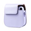 PU Leather Case Bag with Shoulder Strap for Fujifilm Instax Mini 11 CameraPurple
