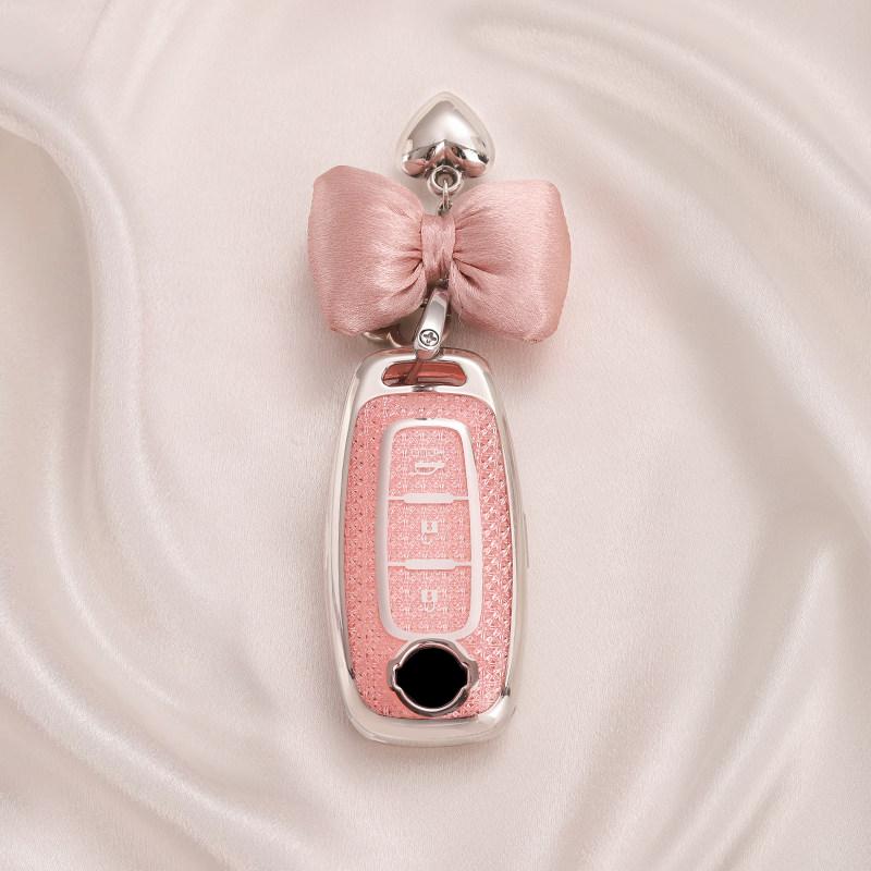 Crystal Tpu 3 Button For Nissan X-Trail T33 Rouge Kicks Pathfinder Rogue Versa Remote Auto Car Key Case Cover Fob