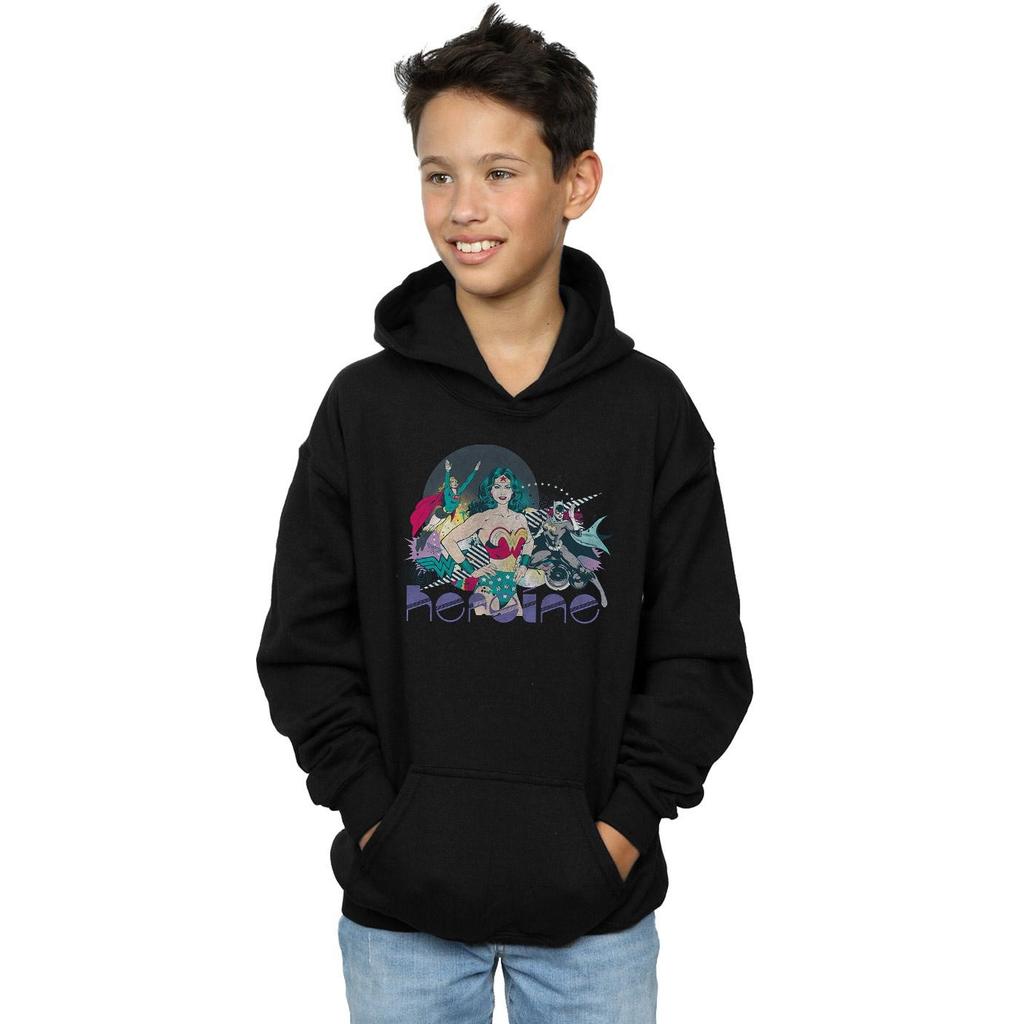 DC Comics Boys Justice League Heroine Hoodie